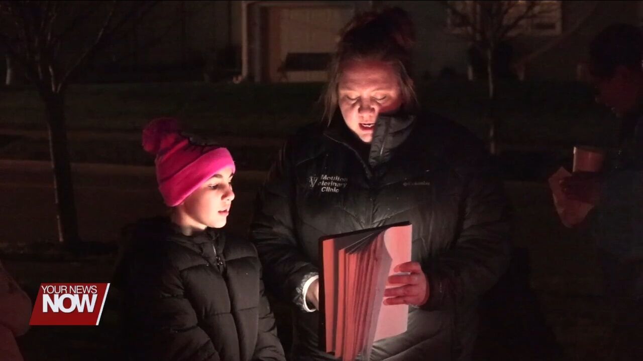 Cridersville Historical Society continues Christmas tree lighting tradition at Daniel Bowsher Log Cabin